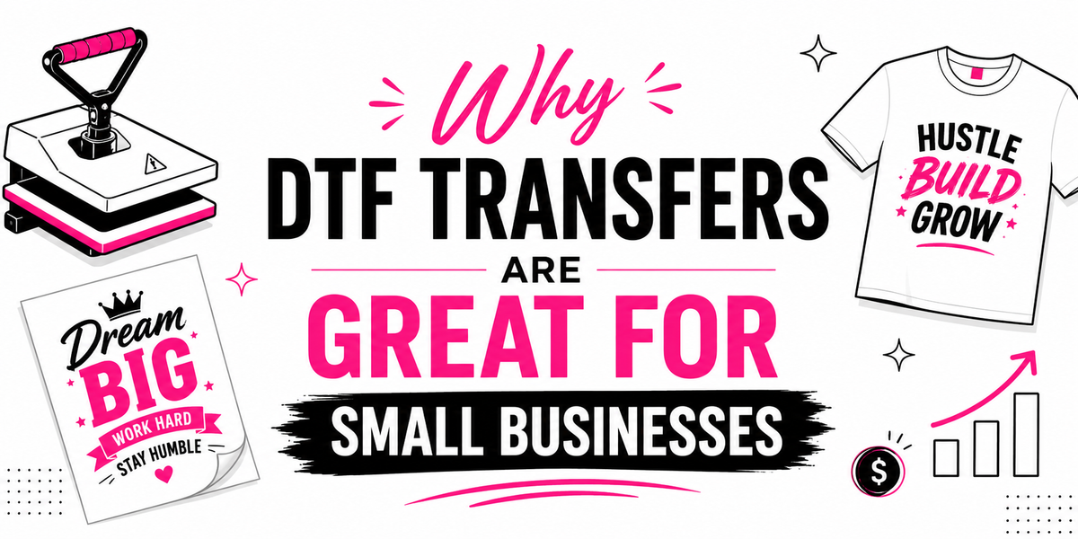 Why DTF Transfers Are Great for Small Businesses