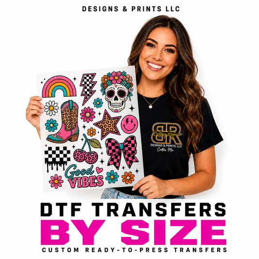 DTF Transfers by Size